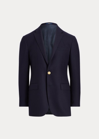 Blazer Polo Ralph Lauren Hombre Azul Marino - Polo Doeskin - XFEVH9317